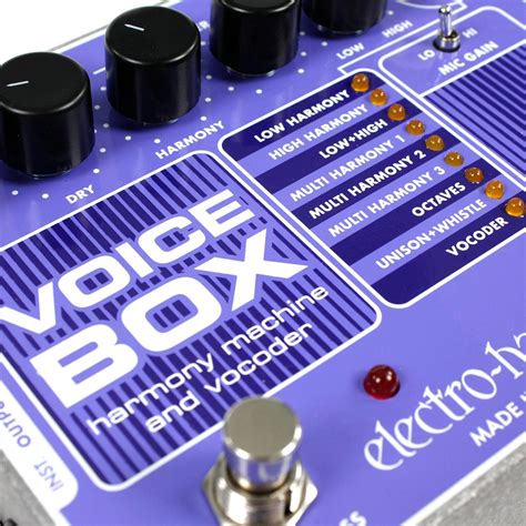 electro harmonix voice box|electro Harmonix ehx.